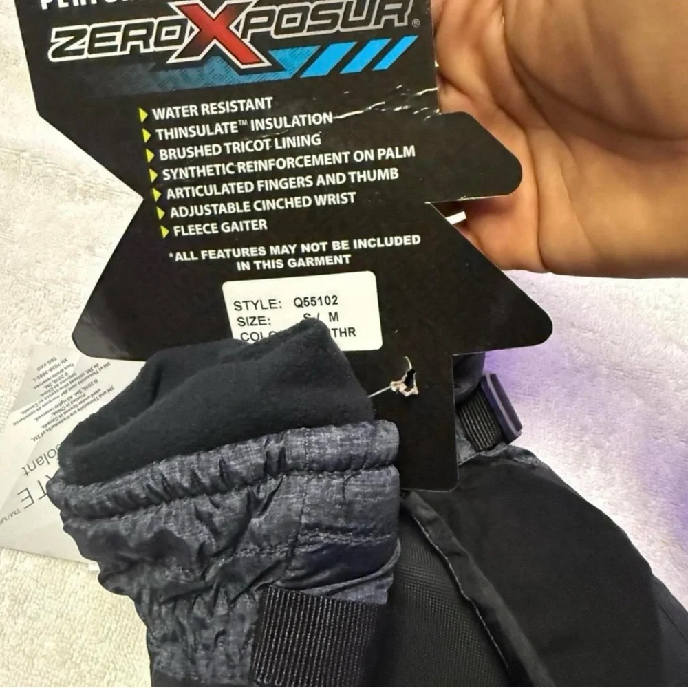 Kohl's Charcoal Kids Winter Gloves